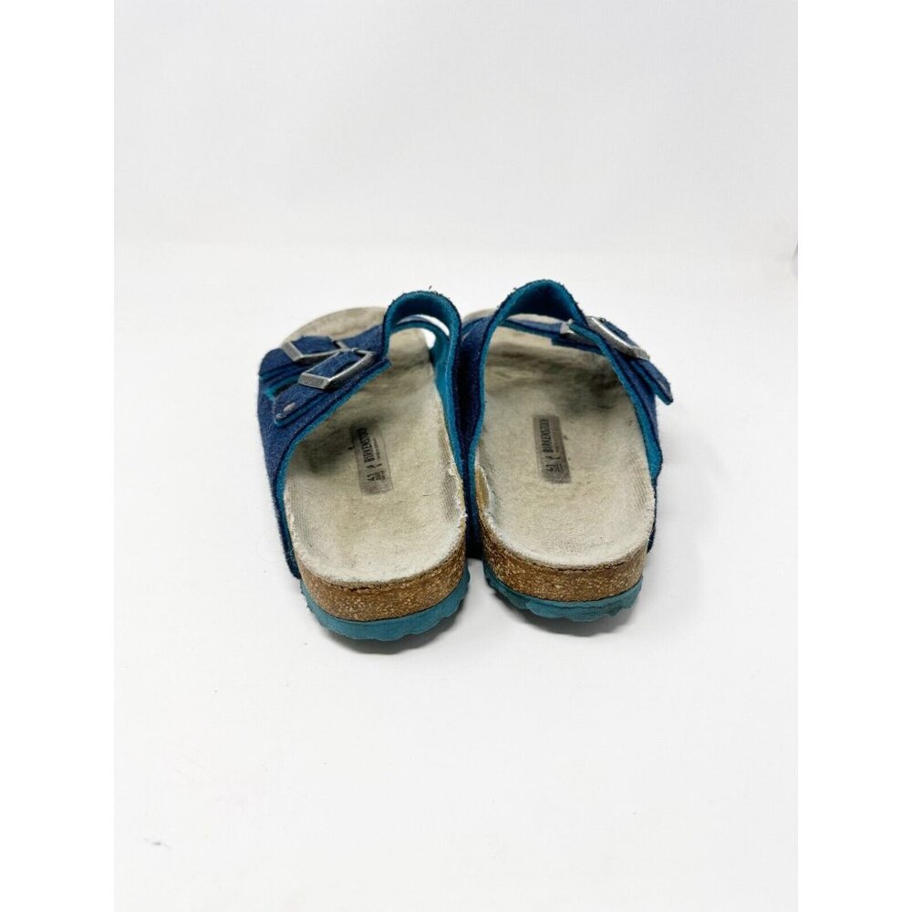 Birkenstock Blue Double Strap Sandals - Picture 5 of 9